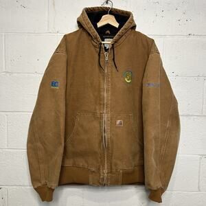 Carhartt Hooded Quilt-Lined Active Jacket “Brown” J130-211